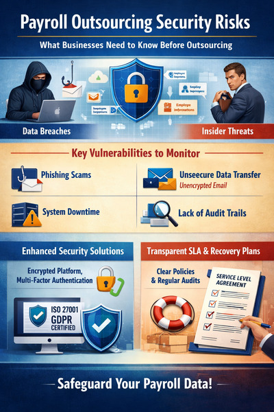 Payroll Outsourcing Security Risks: What Businesses Need to Know Before Outsourcing
