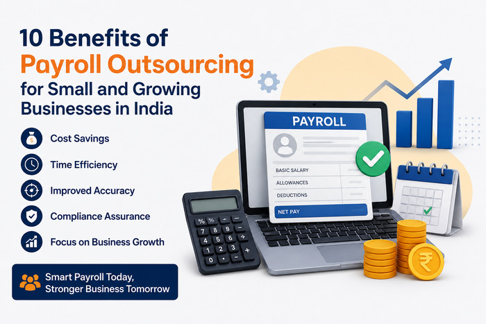 10 Benefits of Payroll Outsourcing for Small and Growing Businesses in India
