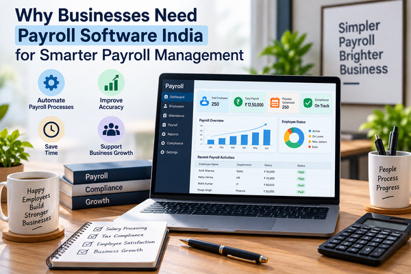 Why Businesses Need Payroll Software India for Smarter Payroll Management